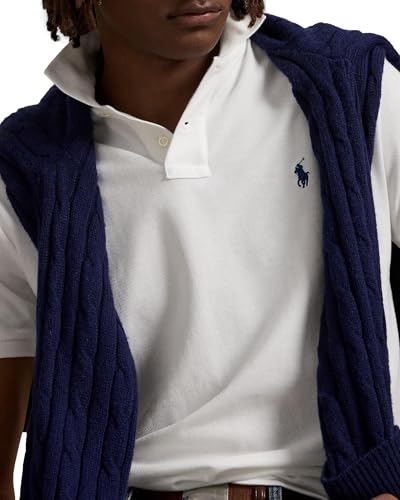 Image of POLO RALPH LAUREN Men's Custom Slim Fit Iconic Mesh Polo
