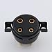 10PCS CMC 4PIN Bakelite Tube Socket Gold Plated for 300B-T 2A3 300B VT52 5Z3