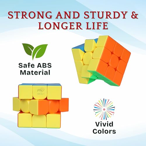Image of MoYu Meilong Professional Speed Cube, Stickerless Magic Puzzle Cube with Instructions (Size 3x3x3)