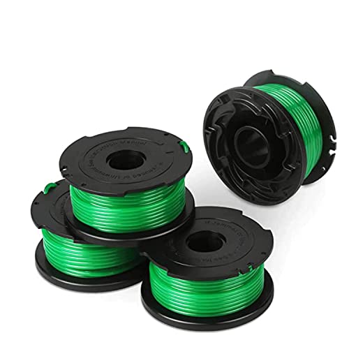 AMSAMOTION A6486-XJ - Carrete para cortacésped Black & Decker, 2 mm de grosor de línea 6 m de longitud para cortacéspedes GL8033 / GL9035 / GL7033, A6486 Cover