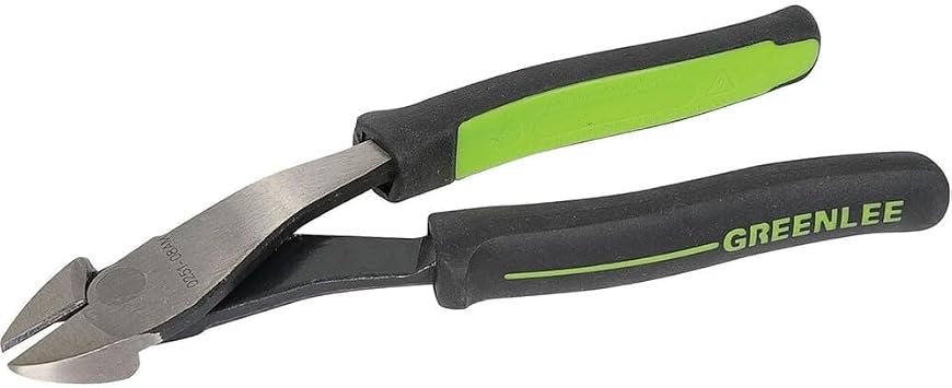 Greenlee 8 3/4 in High Leverage Diagonal Cutting Plier Flush Oval Nose Uninsulated 0251-08AM - 1 Each