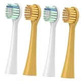 FOMIYES 4pcs Soft Electric Toothbrush Replacement for Boys and Girls and Compatible Electric Toothbrushes Gentle Gums and Cleaning