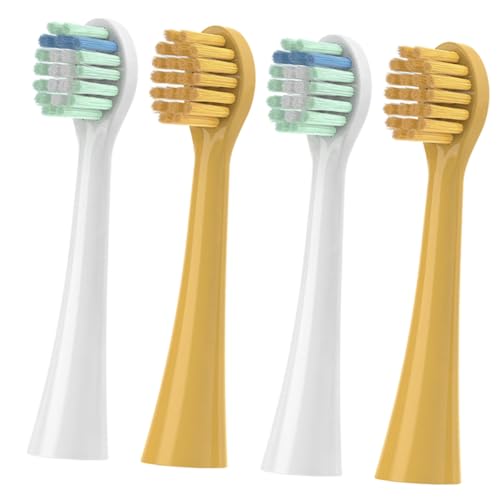 FOMIYES 4pcs Soft Electric Toothbrush Replacement for Boys and Girls and Compatible Electric Toothbrushes Gentle Gums and Cleaning