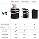 Chalkbag Boulder Chalk Bag für Bouldern - Großer Boulder-Chalkbag Kletterausrüstung (Upgraded)