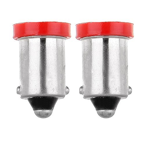 Cciyu Ba9S 1815 1816 182 1889 Led Light Bulbs Insrument Cluster Gauges Dashboard Light Ash Tray Glove Box Light,10 Pack Red #TOP3