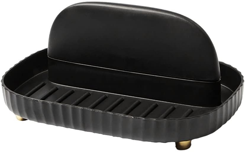 Home Easy Clean Tool Multifunctional for Countertop Non Slip Pot Lid Holder Kitchen Storage Tray Spoon Rest(D)