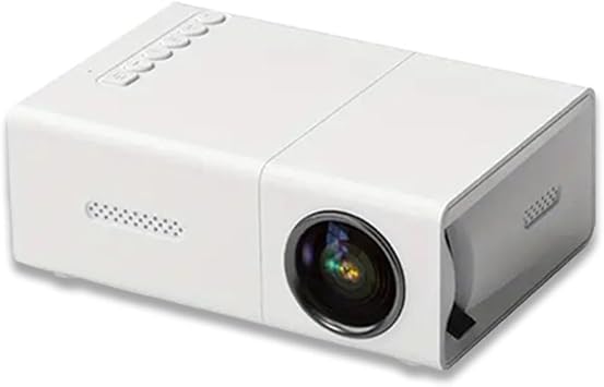 Mini Portable Mini Projector - HD Pico LED Projector for Kids Gift, Home Theater, Party & Outdoor Movies with HDMI/USB/AV & Remote Control