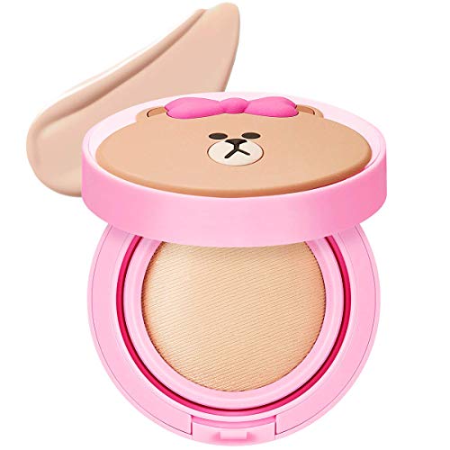 [Missha] Glow Tension No. 21 (LINE FRIENDS Edition) - anti-aging, brightening, moisturizing with sun protection foundation - 15g / 0.52oz