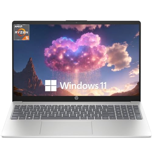 HP 15.6�C���`FHD�m�[�g�p�\�R���AAMD Ryzen 5 7520U (Beat i7-1255U)�AAMD Radeon�O���t�B�b�N�X�A�������AWiFi-6�AHDMI�AType-C�AWindows 11�AP500 SSD (16GB DDR5 R