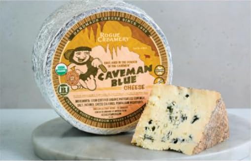 Organic Blue Cheese Caveman - About 5 lb Whole Wheel