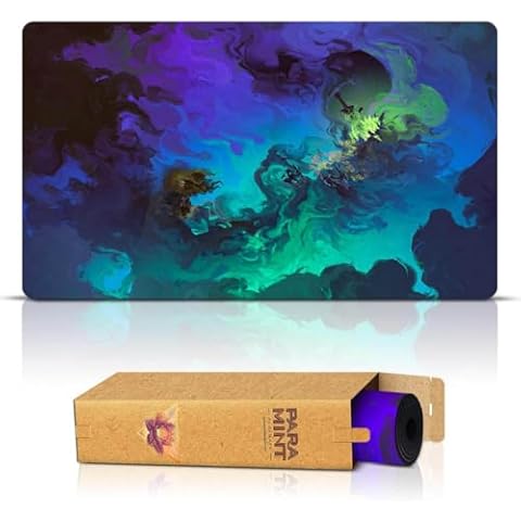 Paramint I Am No Man (Stitched) - MTG Playmat by Anato Finnstark, LOTR Lord of The Rings - Compatible with Magic The Gathering Playmat - Play MTG, YuGiOh, TCG - Original Play Mat Art Designs Cover
