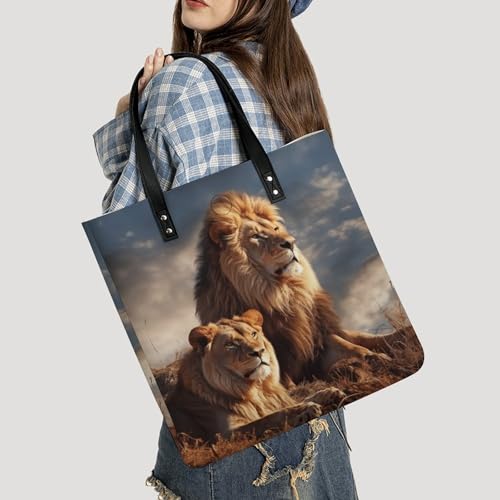 Sac à main en cuir imperméable blanc 39x39cm grand format