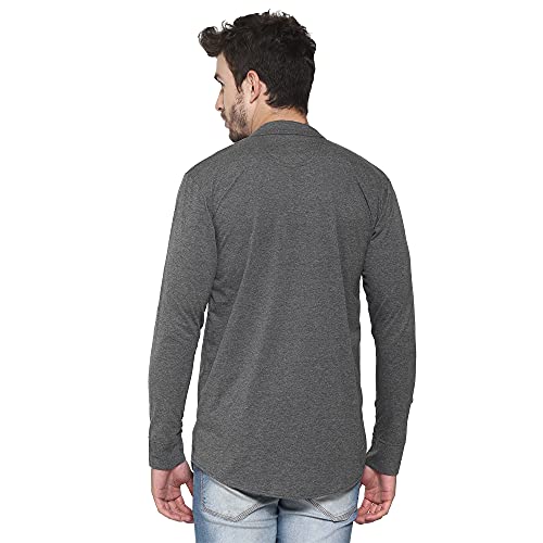 Image of Pause Men's Solid Regular Fit T-Shirt