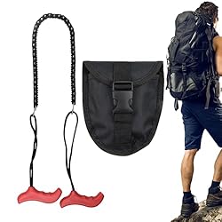 Sierra De Cadena Con Cuerda | Cadena De Sierra De ...: Almacenamiento inteligente: integrado de pliegue compacto con funda protectora incorporada, diseño espacial optimizado para guardar en compartimentos de equipaje sin enredos ni daños durante excursiones Diseño ergonómico antideslizante: de dientes op...