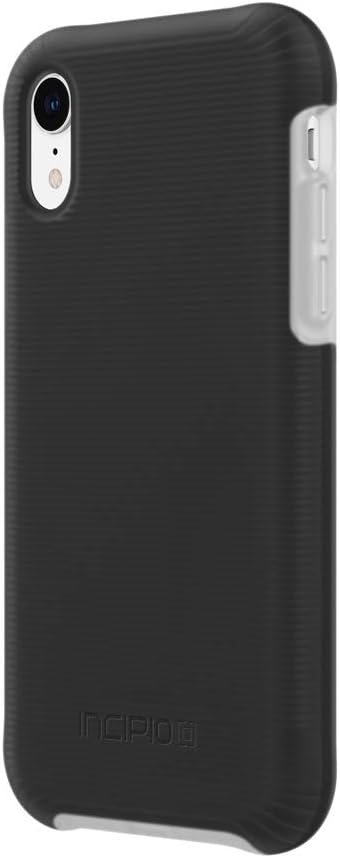 Incipio Aerolite Extreme Drop Protection Case for iPhone XR with Advanced Impact Resistant Design - Black/Clear