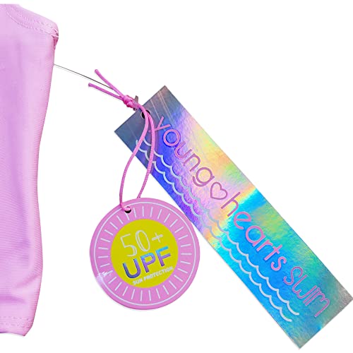 Bathing Suits for Girls - Beach Swimsuits - Tankini Top & Bikini Bottom Kids Bathing Suits for Swimming & Bathing (2-Piece)3