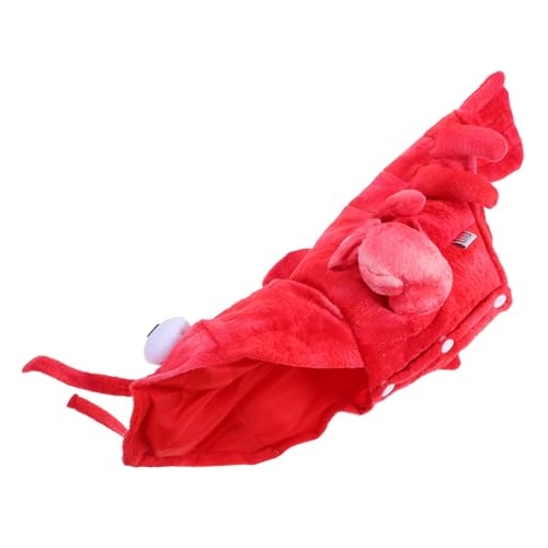 Disfraz de langosta rojo para perro XS Halloween