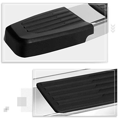 6" Stainless Steel Running Boards Side Steps Nerf Bars Compatible With 15-22 Ford F150 Crew Cab (Pair) #TOP3
