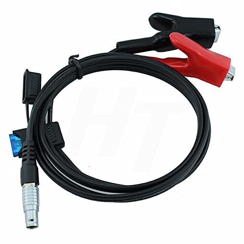 Cable de alimentación de batería de coche para Leica SR530 y GS10