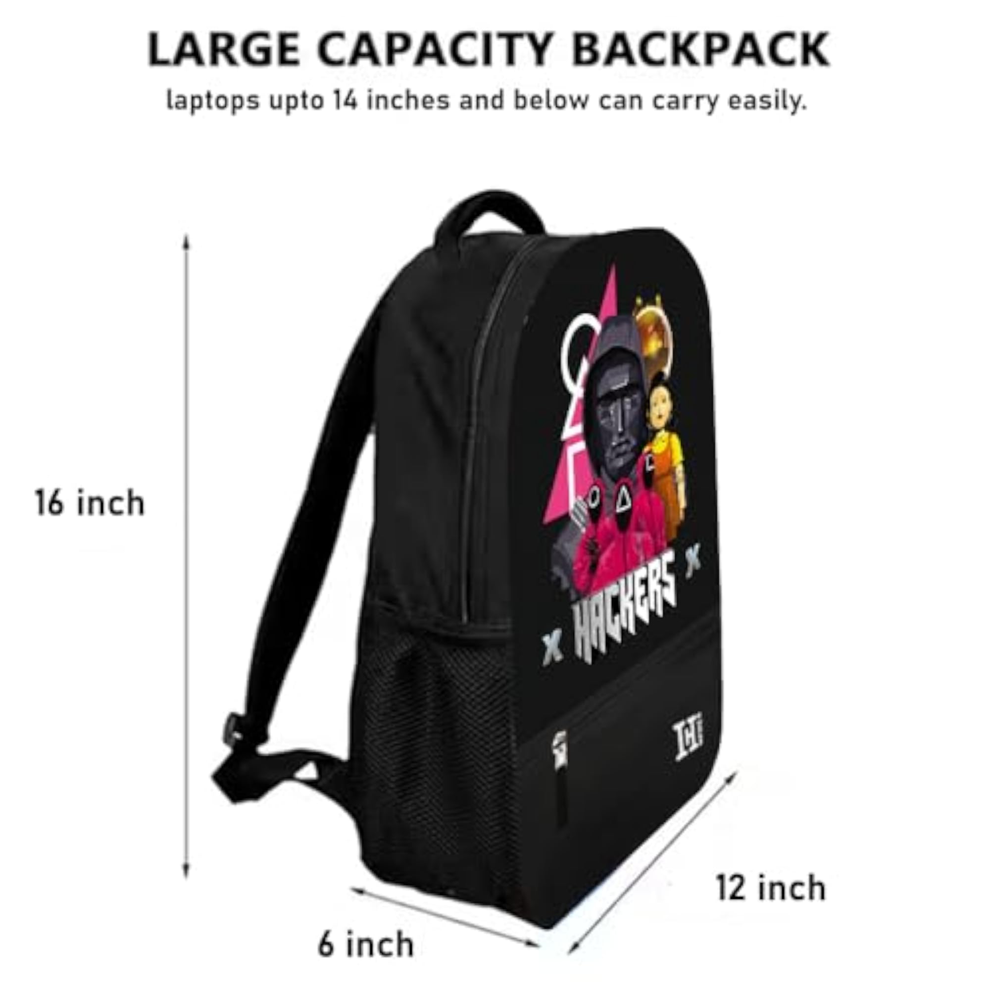 BackBencher 2 Compartment Backpack with Hidden Pocket