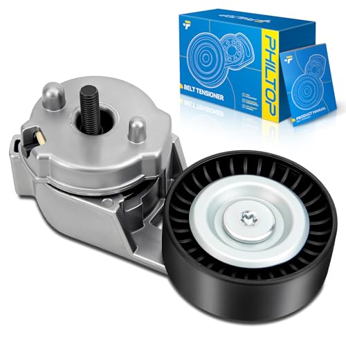 PHILTOP Belt Tensioner Assembly for 1999-2004 Jeep Grand Cherokee 4.0L