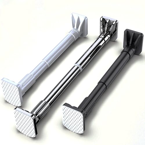 Barre rideau de douche inox télescopique extensible 330 cm sans perçage stable
