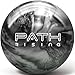 Pyramid Path Rising Pearl Bowling Ball (Black/Silver, 14lb)