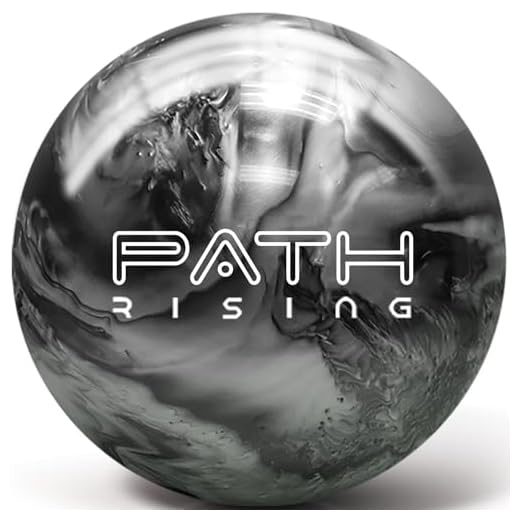 Pyramid Path Rising Bowling Ball (Black/Silver, 14lb)