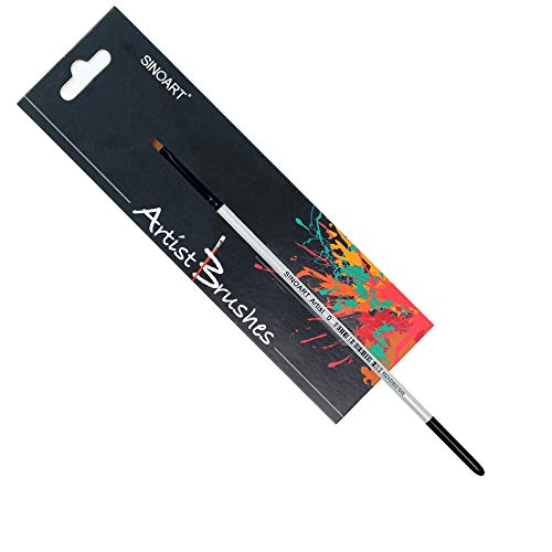 Sinoart Pincel Artist 00 Chato, Sintético