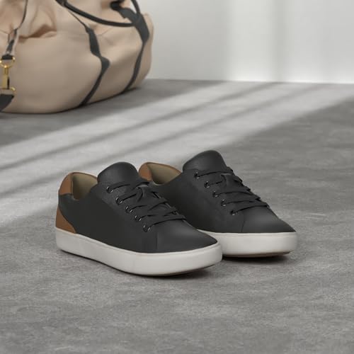 Naturalizer Womens Morrison Comfortable Lace Up Fashion Casual Sneaker,Black Leather,8 M US by Naturalizer - Used condition - US$34.11