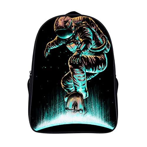 Sac à dos d'école cool 3D confortable et spacieux pour voyage