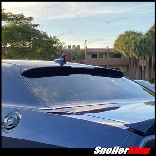 Spoilerking 763250588925 Rear Window Roof Spoiler W/Center Cut (380Rc) Compatible thumb #1