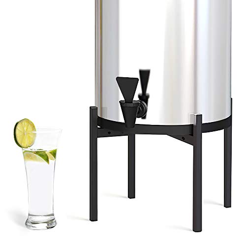 Water Filter System Stand 8" Tall, Compatible Berkey Water Filter, Adjustable Fits 7.5" 8.5" 9.5" Wide, With Non-Skid Pad, â€‹Suitable for Water Filter Stand, Plant Stand, Flower Pot Stand