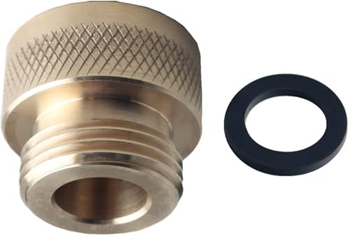 Miniatura 5 de DEWHEL SM01.125 Adaptador de disyuntor de vacío compatible con Arrowhead PK1360 Válvula antisifón Incluye arandela de goma