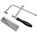 NIUPIKA Jeweler's Saw Frame Adjustable with 144 Blades Professional Jewelry Making Kit