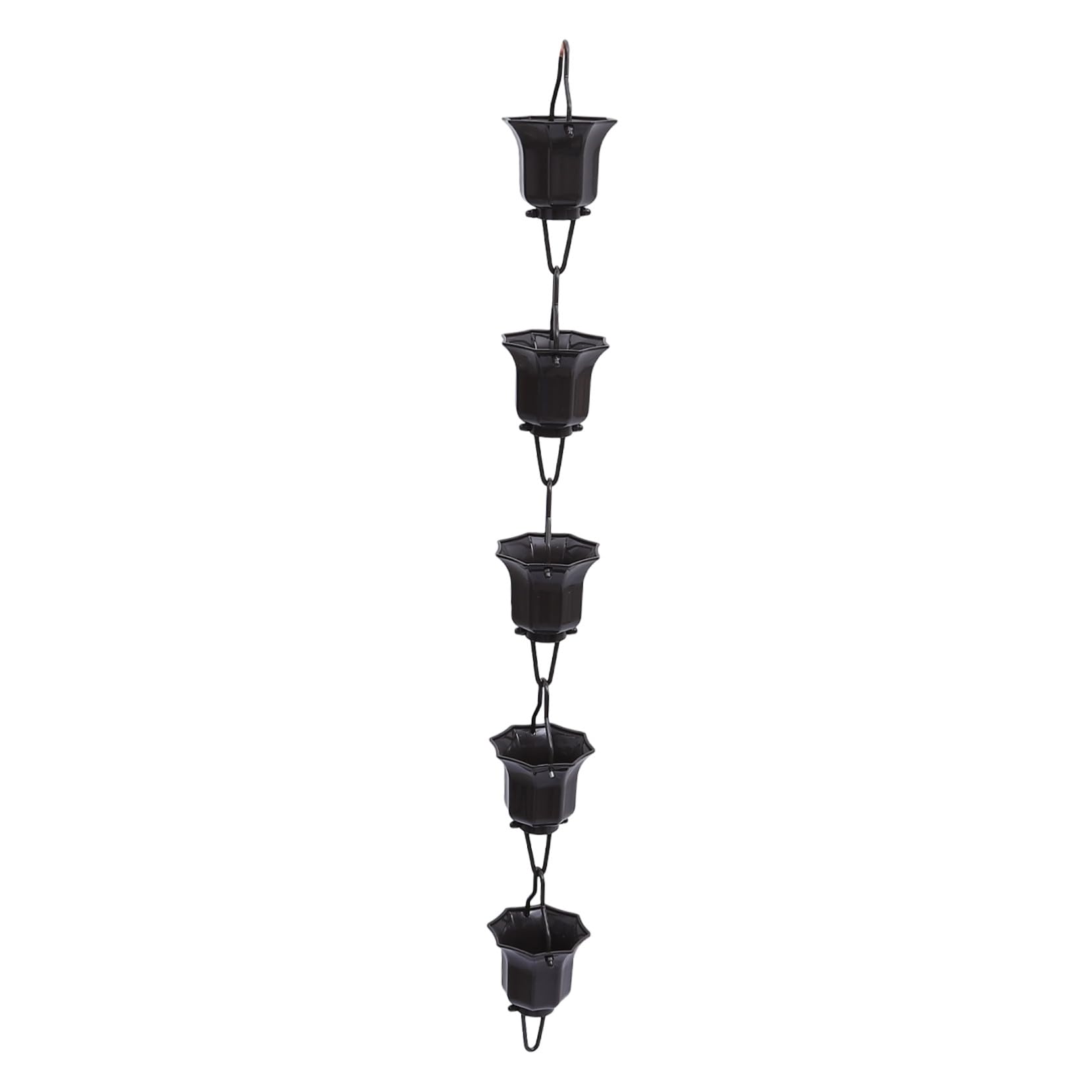Chaîne de pluie évacuation décorative contre la rouille pour remplacer descente PVC