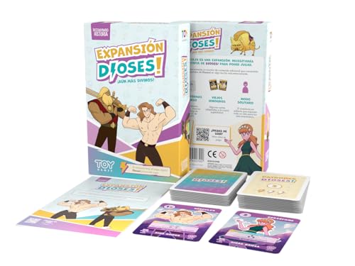 Expansión Dioses! El Juego de Mesa de Destripando la Historia | Un Juego para Regalar y Jugar con Familia y Amigos - imagen 2