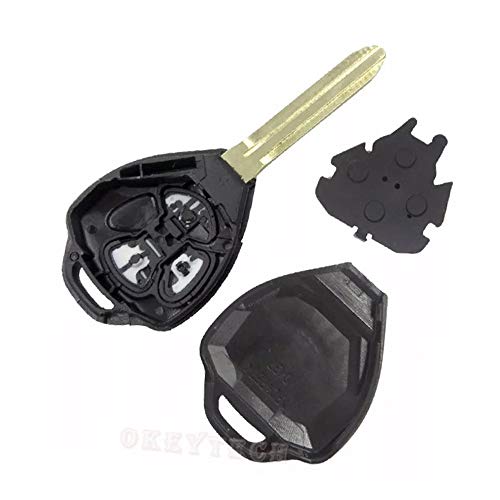 Chave Telecomando Alarme Toyota Corolla Hylux Sw4 3 Botões