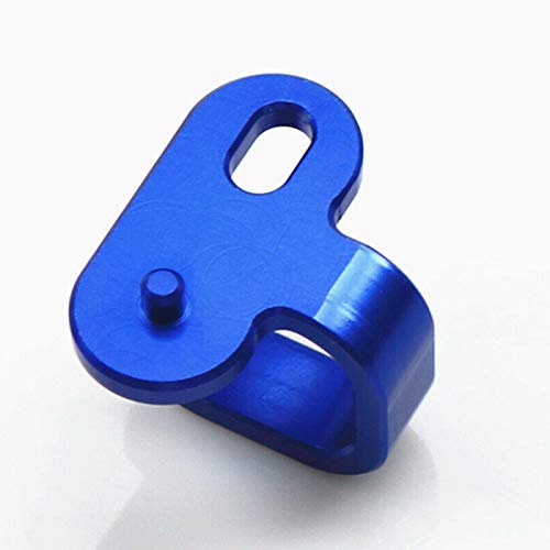 Staffa Cavo Freno Posteriore Per Suzuki DR200, DRZ400, RM125 - Alluminio CNC, Colore Rosso - Ricambio Moto - Foto 5