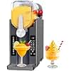 Slushie Machine: No Ice Needed All-in-One Slushy Maker for Home, Real-Time Temp Display, Auto-Clean, 6 Preset | Frozen Margaritas, Cocktails, Frappés, Ice Cream, Smoothies, Milkshakes,Summer Parties