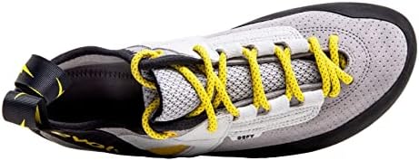 EVOLV Defy Lace Climbing Shoes - Men's Fog Gray/Banana 11