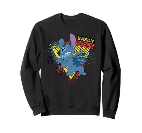 Sweat Stitch Disney Angry et Easily Distracted pour fan de l'univers Lilo