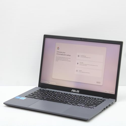ASUS Chromebook Plus 14 in Laptop Intel i3 1215U 8GB RAM 128GB SSD Chrome OS