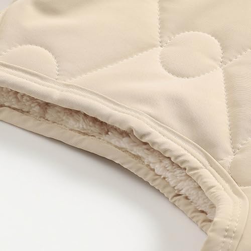 Puffer Vest for Girls Fall Winter Warm Fleece Lined Zip Up Sleeveless Down Jacket Lightweight Quilted Down Vest4