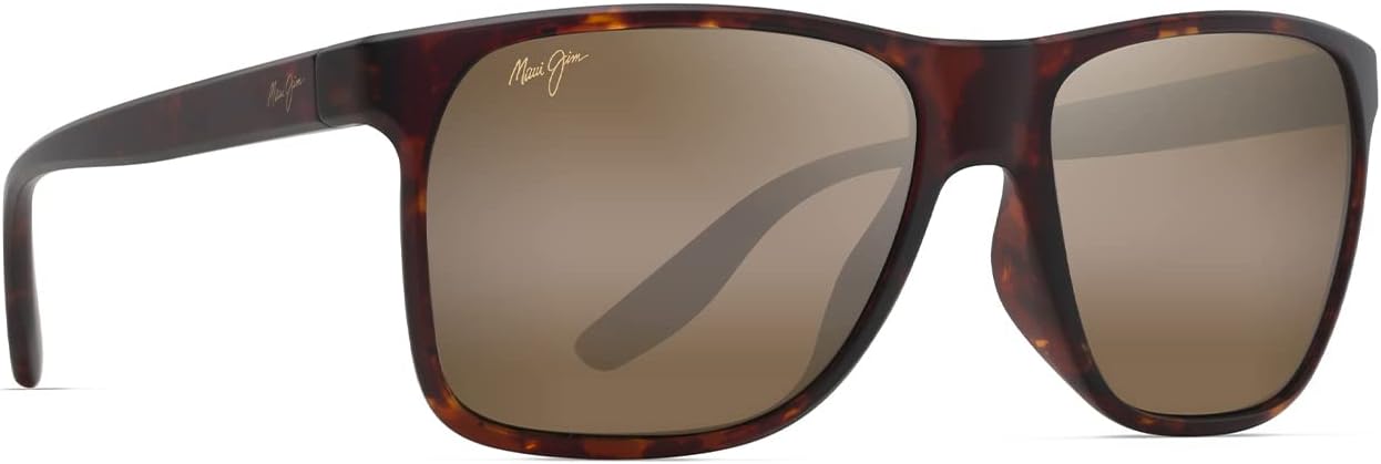 Maui Jim Polarized Men's Pure Collection Pailolo W/Patented lus2 Lenses Rectangular Sunglasses - Image 2