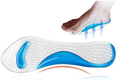 Plantillas de gel para mujer con soporte ortopédico de arco miniatura 3