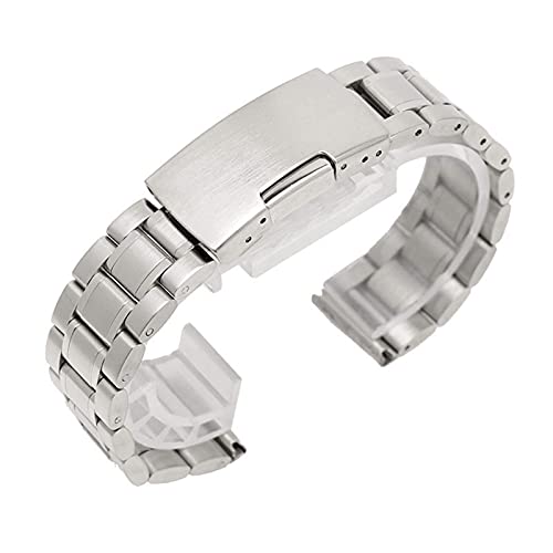 Bracelet boucle déployante acier inoxydable pour montre homme 20mm 22mm