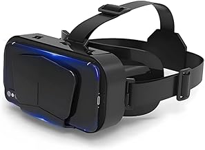 Drumstone    3D VR Glasses Giant Screen Headset (Fits 4.7-7 Inch Smartphones) for Compatible with All Kinds of Movies and 3D Games