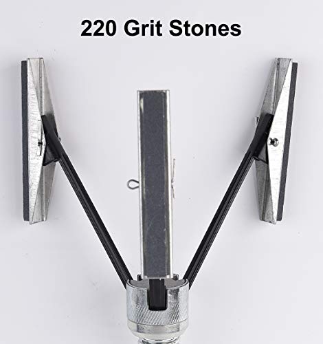 Yotoo 101003B Engine Cylinder Hone Tool Adjustable Deglazer 2 Inch-7 Inch Diameter 4 Inch Long Stones 220 Grit thumb #4