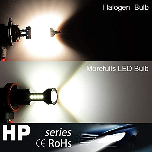 Morefulls H11 Led Fog Light Bulbs - H8 H9 Led Fog Bulb Compatible With H16 For Japanese Cars 36Leds 3000 Lumens 6000K White Lamp Super Bright Drl #TOP2